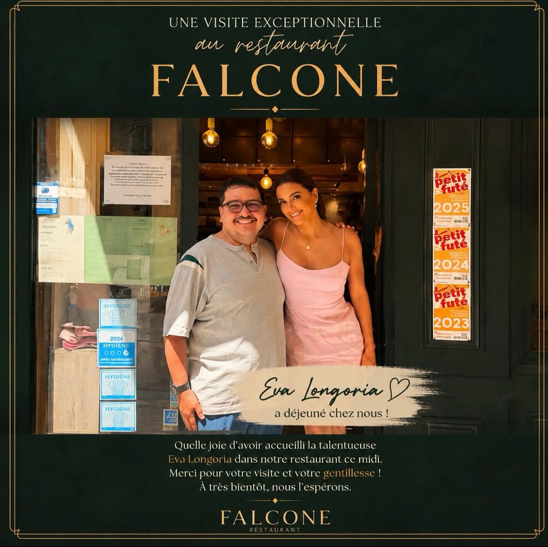 Falcone sur Instagram