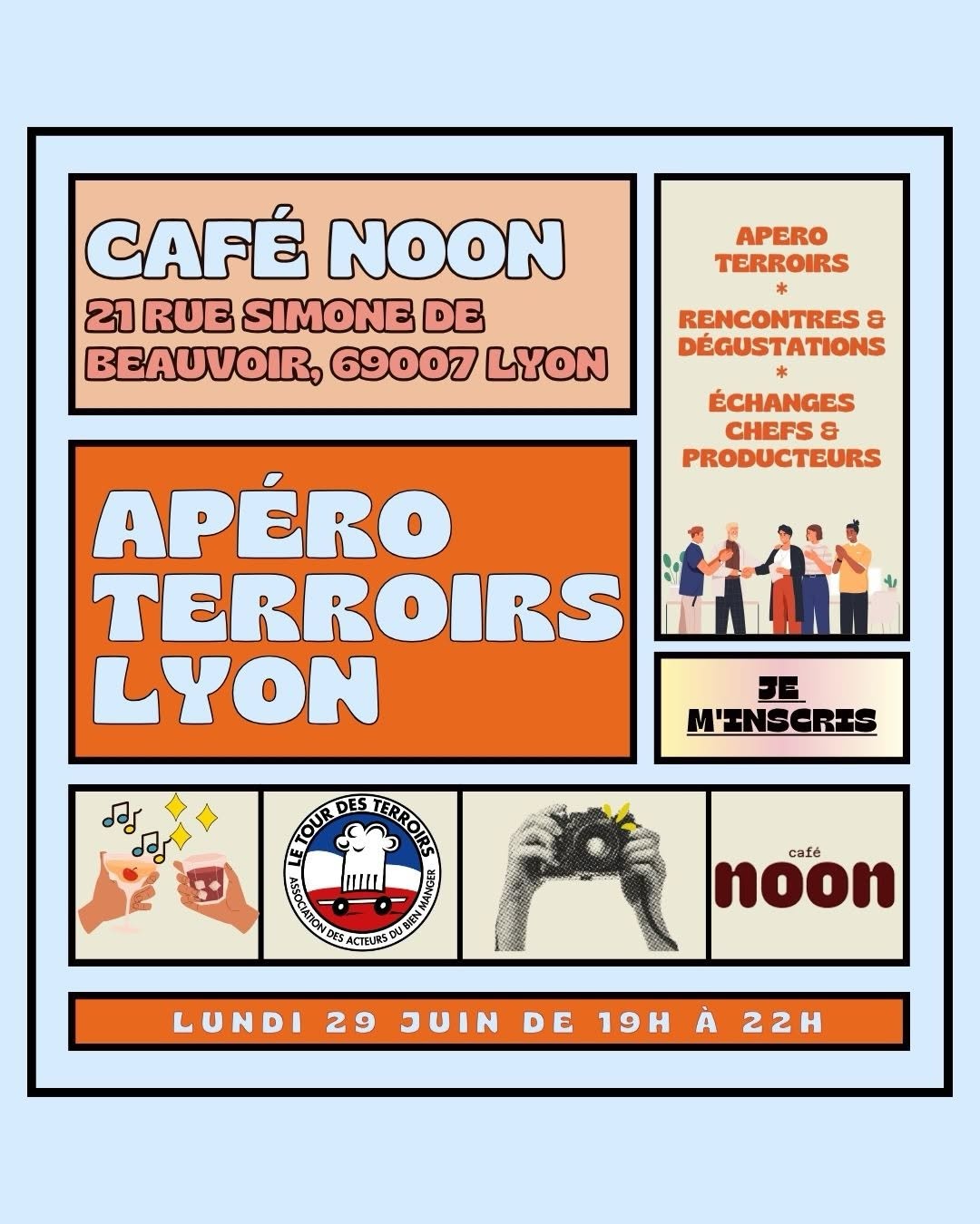 Café Noon sur Instagram