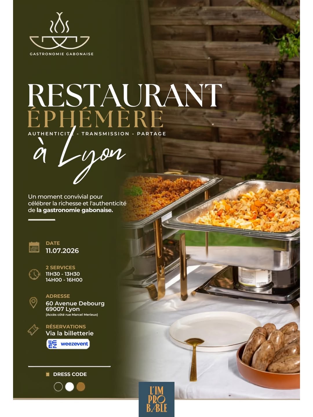 L'improbable Bar et Restaurant sur Instagram