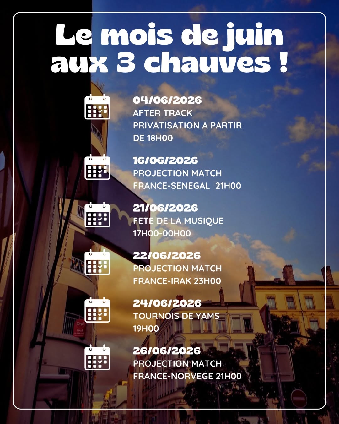 Les 3 Chauves sur Instagram