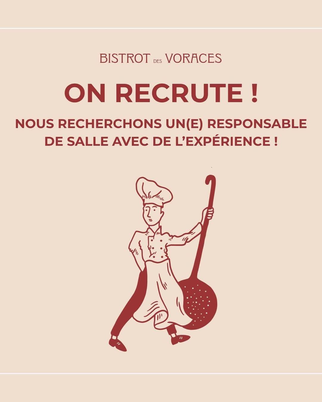 Bistrot des Voraces sur Instagram