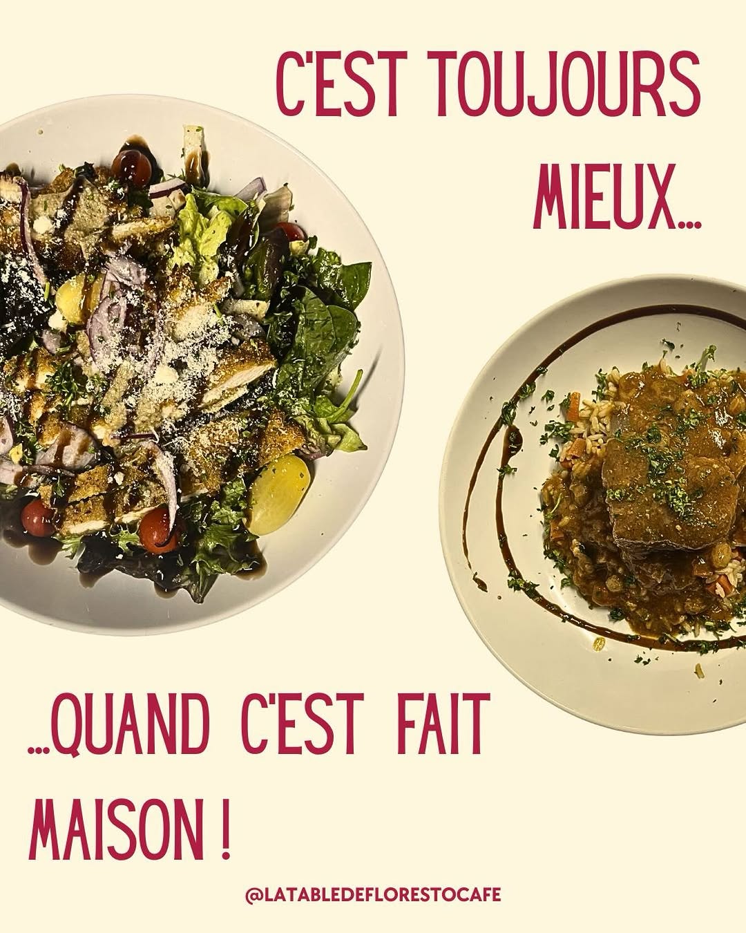 Restaurant Cafe La Table de Flo sur Instagram