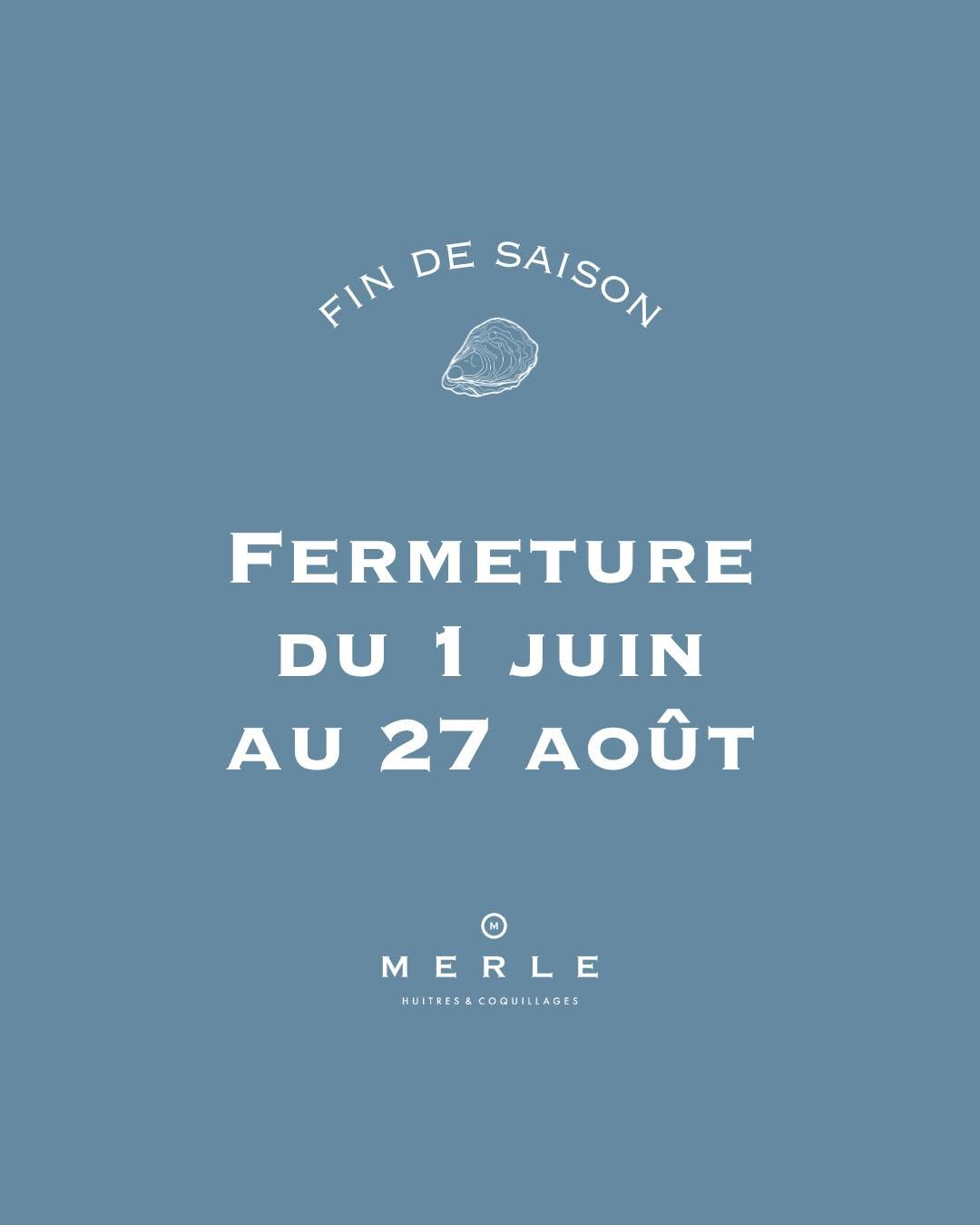 Merle Huîtres et Coquillages sur Instagram