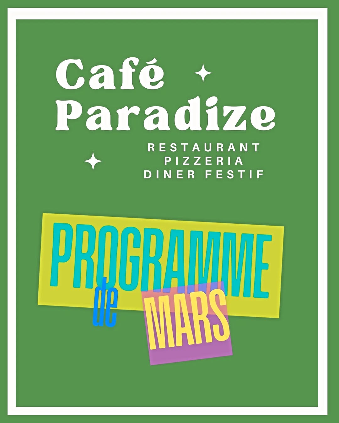 Paradize Pizzeria sur Instagram